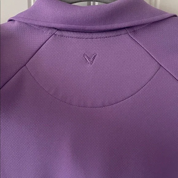 Callaway Women's Purple Golf‎ Polo Shirt Large - Picture 4 of 6